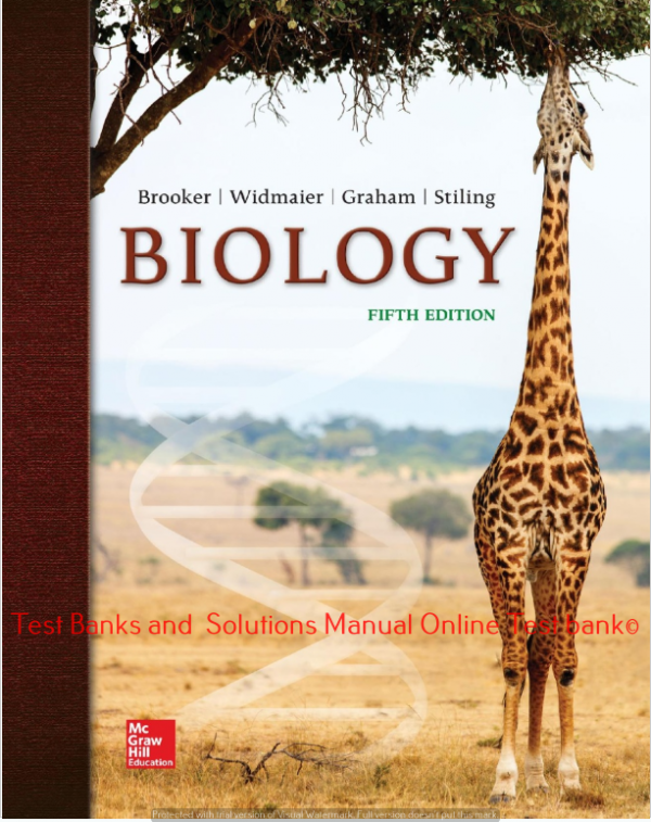 Biology 5th Edition By Robert Brooker And Eric Widmaier And Linda