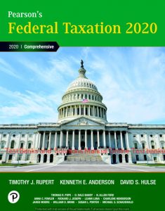 Read more about the article Pearson’s Federal Taxation 2020 Corporations, Partnerships, Estates & Trusts 33rd Edition Timothy J. Rupert , Kenneth E. Anderson , David S. Hulse  Test bank and Solution manual