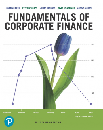 Read more about the article Fundamentals of Corporate Finance, Third Canadian Edition , Jonathan Berk , Peter DeMarzo , Peter Demarzo , Test bank and Solution manual