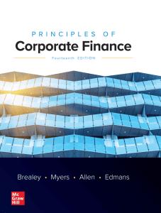 Read more about the article Principles of Corporate Finance 14th Edition By Richard Brealey and Stewart Myers and Franklin Allen and Alex Edmans Test bank and Solution Manual